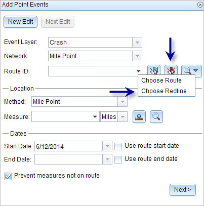 Choosing a redline Choosing a redline